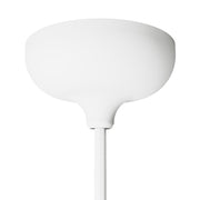 Kit rosone in silicone con foro centrale e predisposizione per foro laterale - Bianco