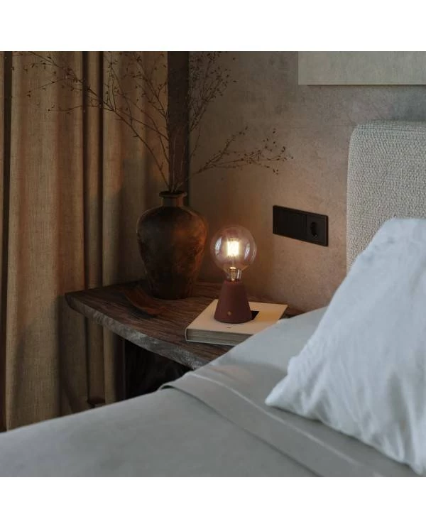 LED Gouden LED Carbon Filament lamp C04 Gebogen Spiraal Filament Edison ST64 4W E27 Dimbaar 1800K