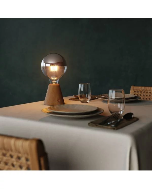 LED Gouden LED Carbon filament lamp C55 Globe G95 7W E27 Dimbaar 2700K