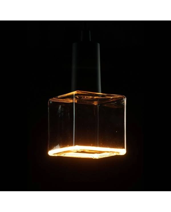 LED-lichtbron Cube Clear Floating-Collectie 4,5W Dimbaar 2200K