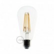 Houten wandlamp met Swing lampenkap en gebogen verlengstuk - Fermaluce Wood