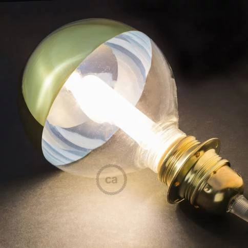 LED heldere globe gloeilamp G95 4W 470Lm E27 2700K - E04