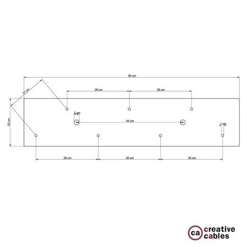 Silicone E27 lamphouder kit met verborgen kabelklem