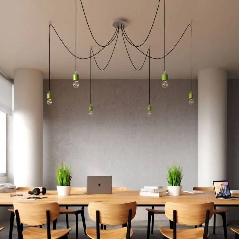 LED lamp in Smoky gefumeerd glas Ghost Line Inliggende Donut 195x83 6W 380Lm E27 1900K Dimbaar - G12