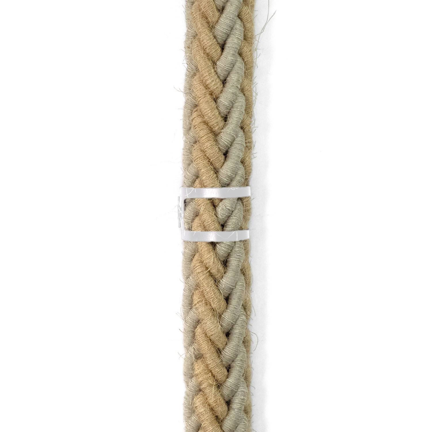 Metalen kabelbinderclip voor touwen met een diameter van 30 mm