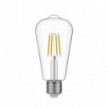 LED duidelijk Edison gloeilamp ST64 4W 470Lm E27 2700K - E03