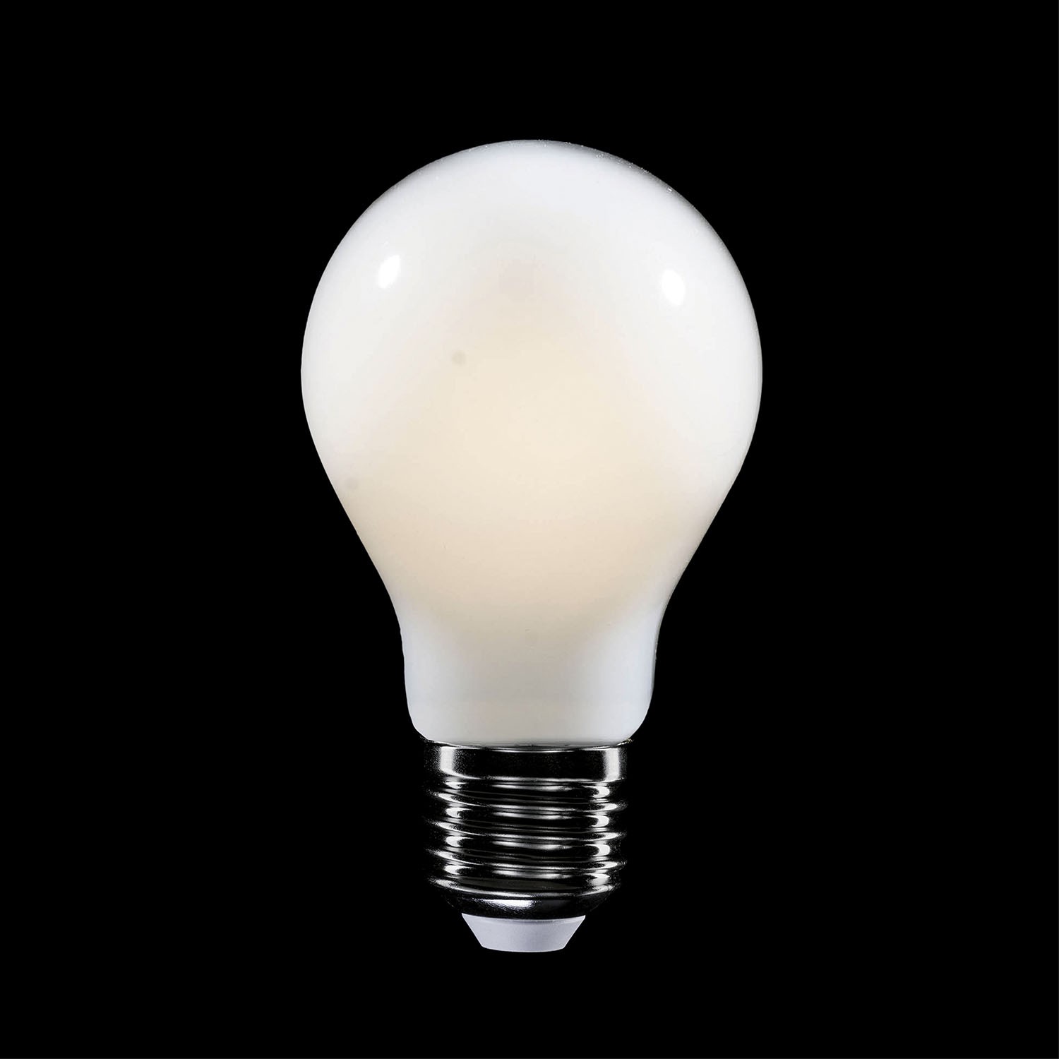 LED melkachtige druppel gloeilamp A60 4W 470Lm E27 2700K - M02