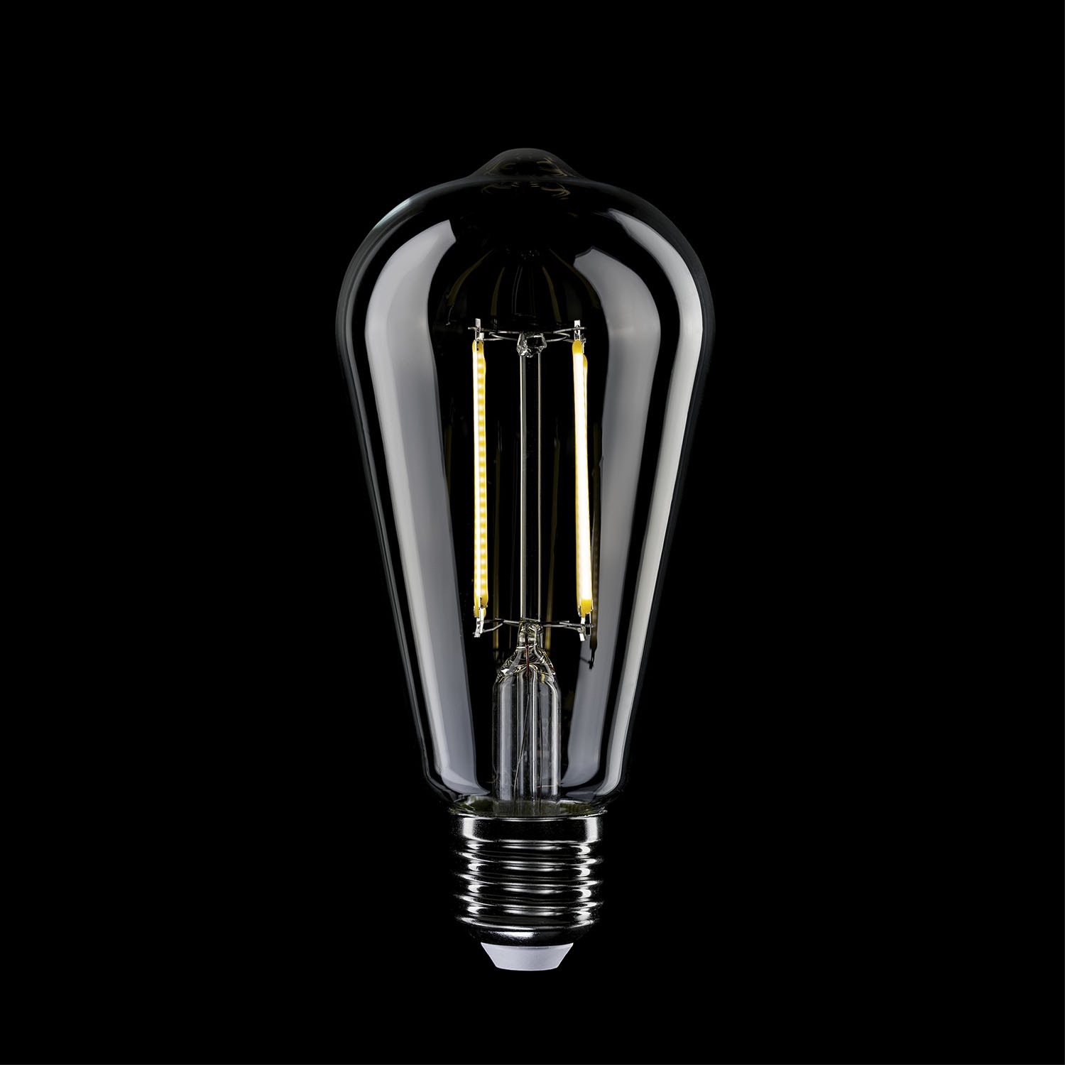 LED heldere Edison gloeilamp ST64 7W 806Lm E27 3500K Dimbaar - N02