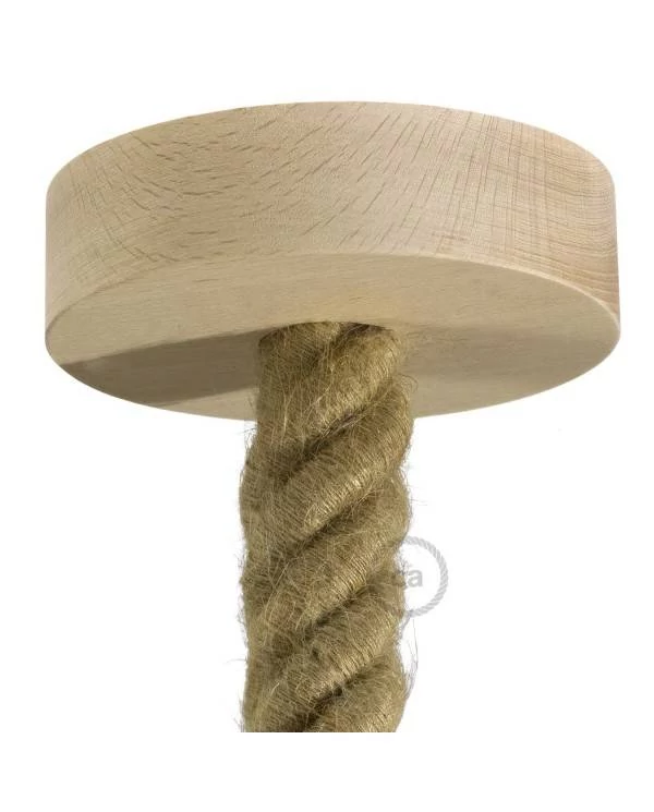 Houten plafondkap kit voor 3XL snoer