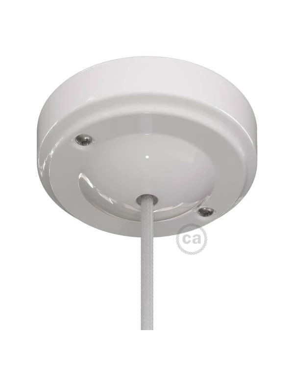 Porseleinen "Minimal" plafondkap kit
