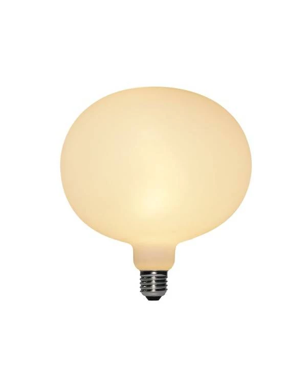 LED lichtbron Delo met porselein effect 6W E27 dimbaar 2700K