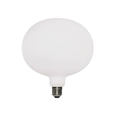 LED lichtbron Delo met porselein effect 6W E27 dimbaar 2700K
