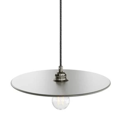 UFO COLOR, lampenkap van geverfd hout - grijs