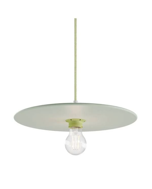 UFO COLOR, lampenkap van geverfd hout