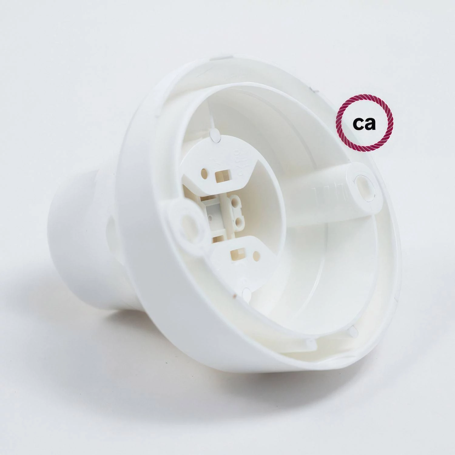 45° E27 thermoplastische wand- of plafondfitting