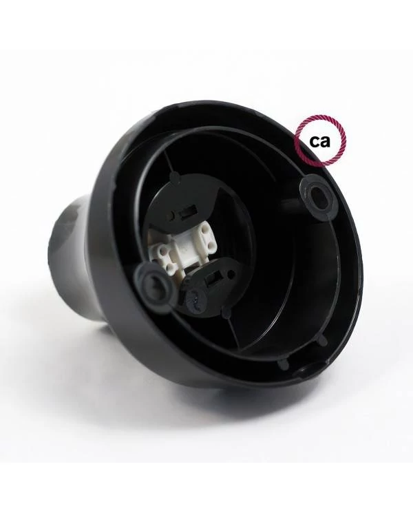 45° E27 thermoplastische wand- of plafondfitting