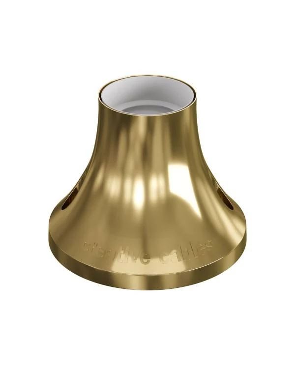 Metalen E27 wand- of plafondfitting