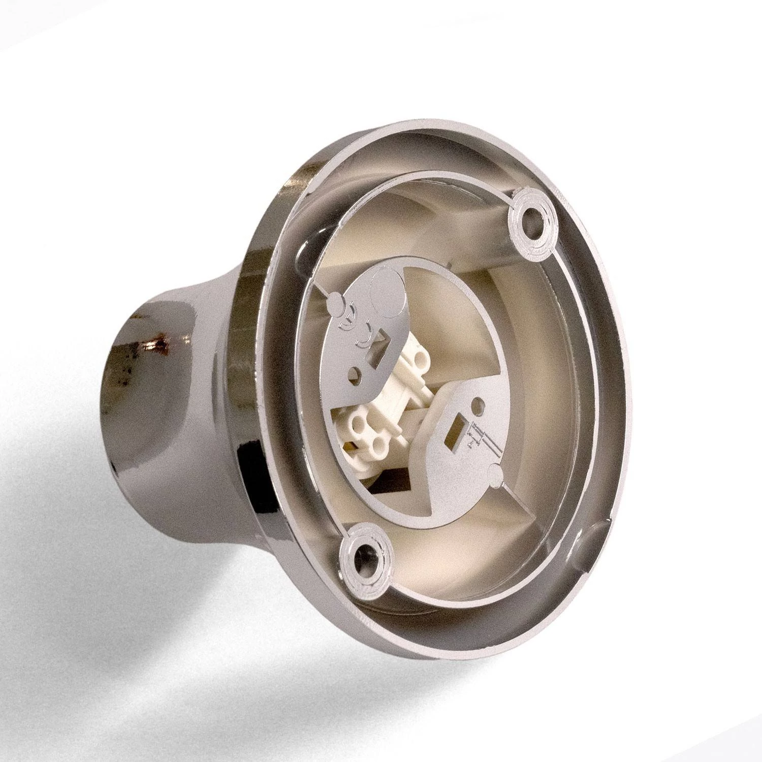 Metalen E27 wand- of plafondfitting