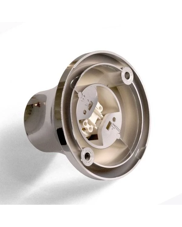 Metalen E27 wand- of plafondfitting