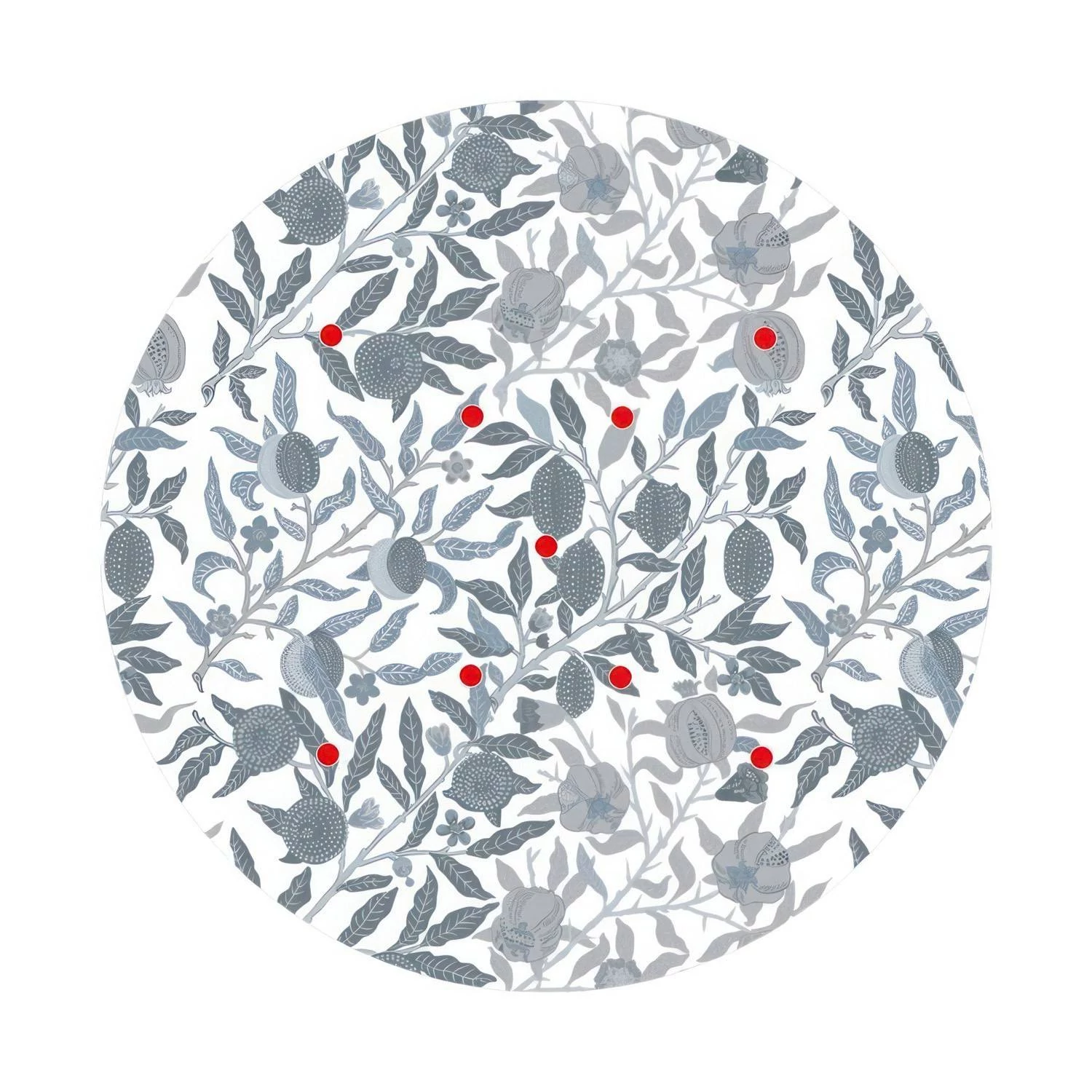 Rose-One compleet rond plafondkap-kit 400 mm. met 9 gaten in X vorm en 4 zijgaten - PROMO