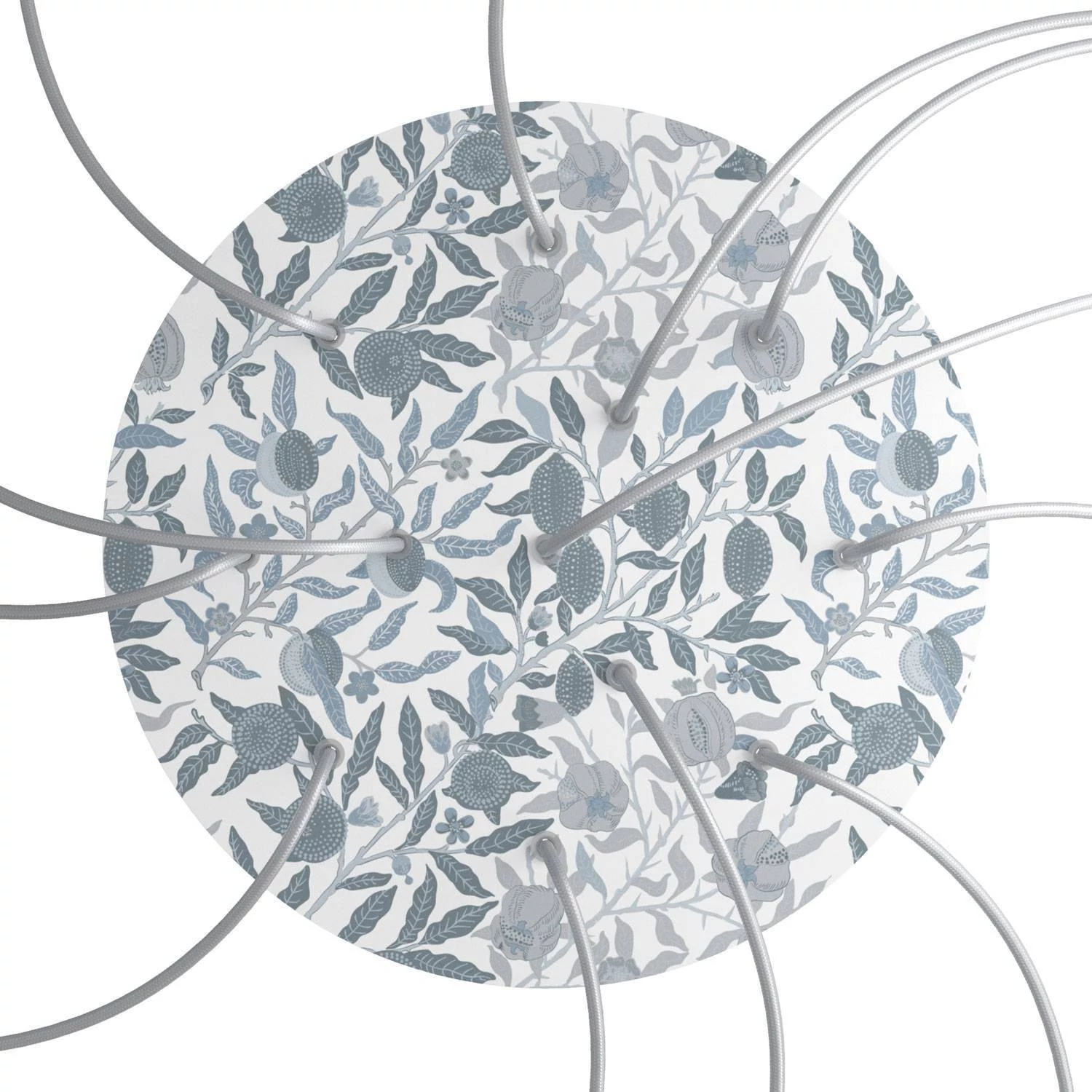 Rose-One compleet rond plafondkap-kit 400 mm. met 12 gaten en 4 zijgaten - PROMO