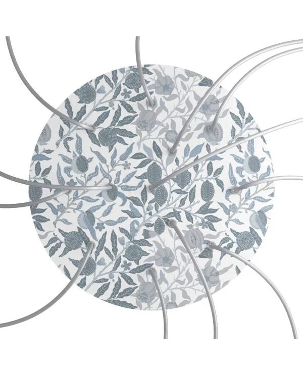 Rose-One compleet rond plafondkap-kit 400 mm. met 12 gaten en 4 zijgaten - PROMO