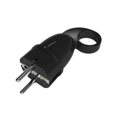Randaarde stekker met comfortabele 