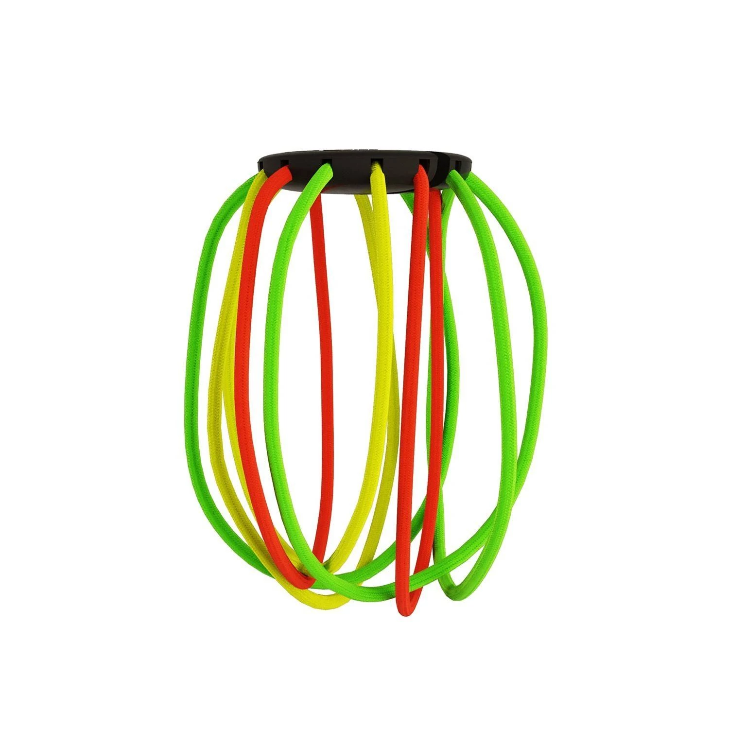 Zwarte Cablò lampenkap 50 cm - Fluor