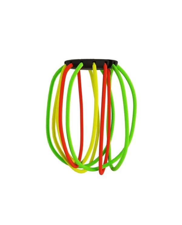 Zwarte Cablò lampenkap 50 cm