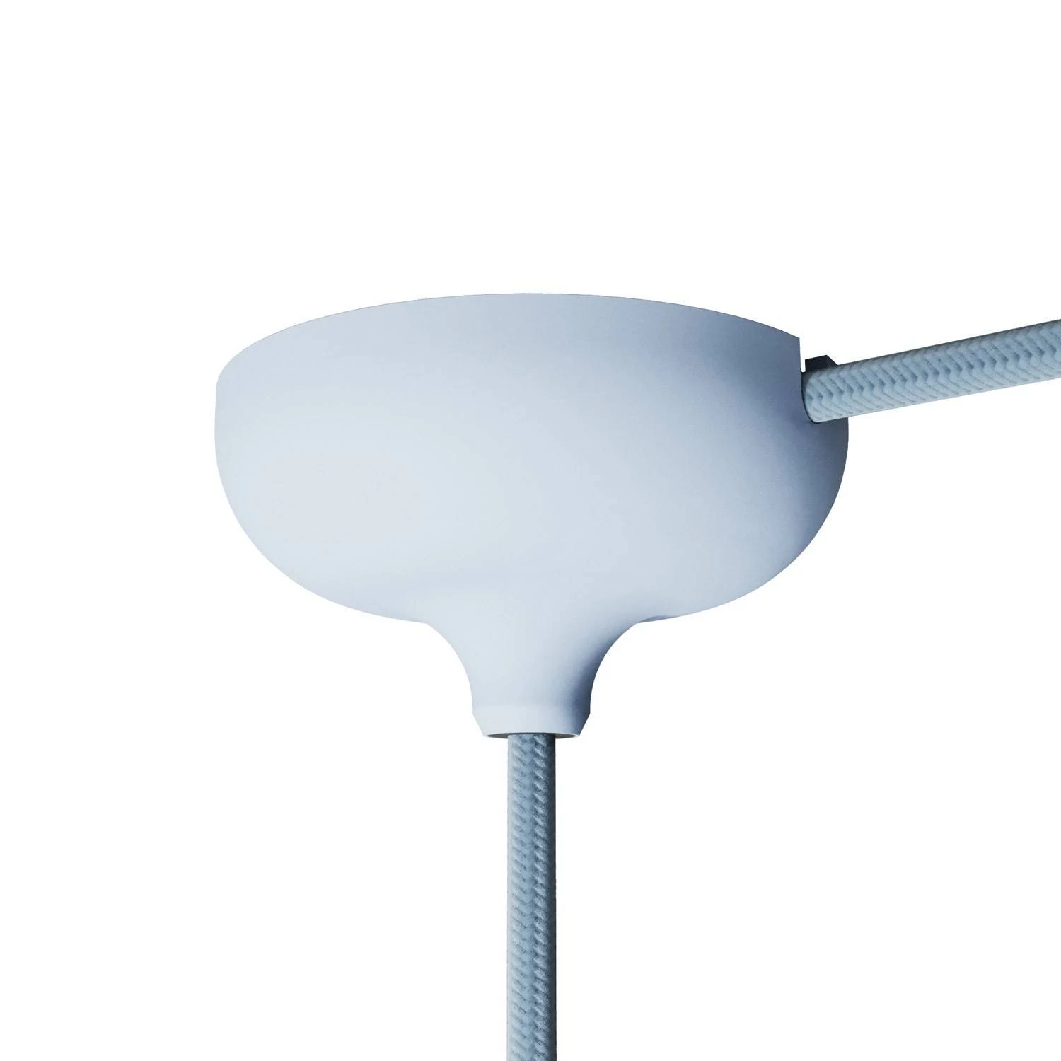Siliconen plafondkap-kit met voorziening voor een zijgat