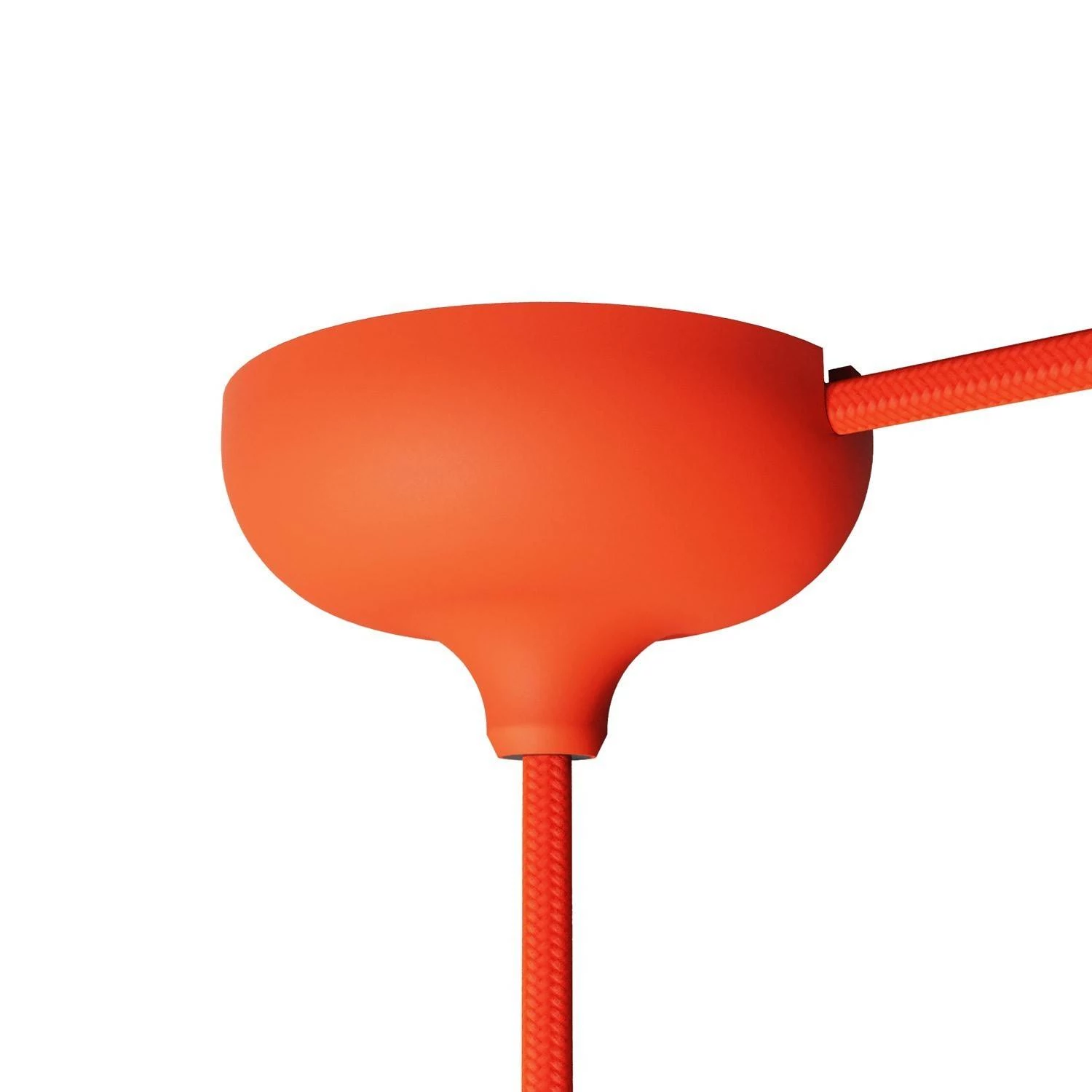 Siliconen plafondkap-kit met voorziening voor een zijgat