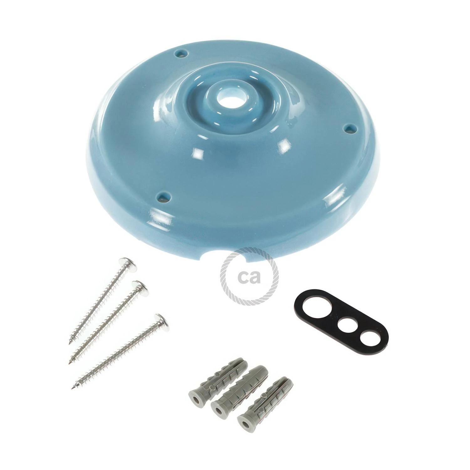 Porseleinen plafondkap kit