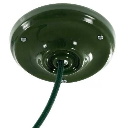 Porseleinen plafondkap kit - groen