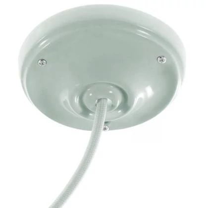 Porseleinen plafondkap kit - lichtgroen
