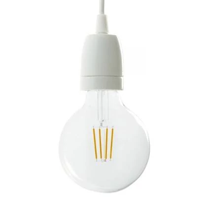 Porseleinen E27 fitting - wit