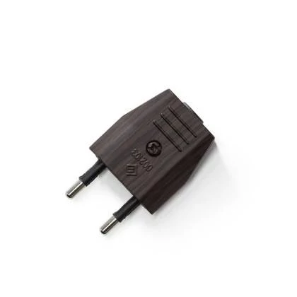 Creative stekker 2-polig Europlug 10A - effect Wenge