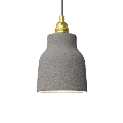 Vaso Materia keramiek lampenkap - Made in Italy - cement-effect - wit