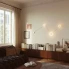 Spostaluce wandlamp met 3 Ghost lichtbronnen