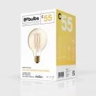 LED Gouden LED Carbon filament lamp C55 Globe G95 7W E27 Dimbaar 2700K