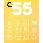 LED Gouden LED Carbon filament lamp C55 Globe G95 7W E27 Dimbaar 2700K
