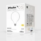 LED lichtbol G125 4W 470Lm E27 2700K - M05