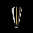 LED Smoky Magnetische Lichtbron Deco Lijn Edison ST64 2,2W 60Lm E27 1800K - F03