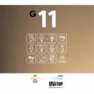 LED lamp Smoky gefumeerd glas Ghost Line Inliggende Kegel 6W 400Lm E27 1900K Dimbaar - G11