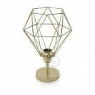 Fermaluce Metallo 90° met Diamond lampenkap, verstelbare metalen muurlamp