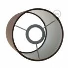 Fermaluce Metal met Cilindro-lampenkap, muurlamp