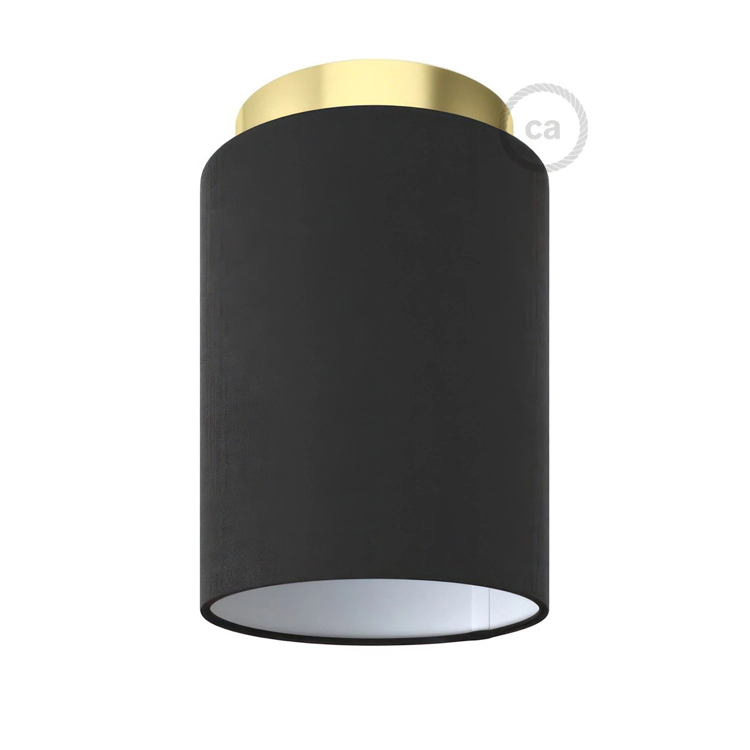 Fermaluce Metal met Cilindro-lampenkap, muurlamp