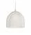 Pendant lamp with textile cable, Ghostbell XL cage lampshade and metal details - Made in Italy
