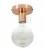 Fermaluce Metal, metalen wand- of plafondlamp