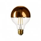 Fermaluce metalen lamp met Globe LED lichtbron