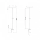 Esse14 hanglamp met S14d fitting
